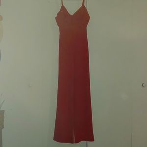 Red jumpsuit. Size XS. IZ Byer.